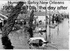 Hurricane Betsy, New Orleans; September 10th, 1965, the day after Hurricane Betsy, New Orleans; September 10th, 1965, the day after
